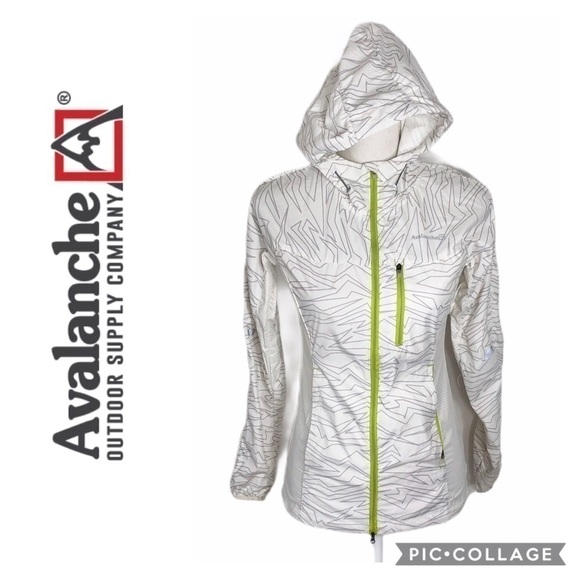 Avalanche Lightweight Full Zip Jacket XS White - Picture 1 of 13